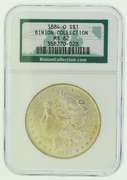 1884-O Morgan Dollar Binion Collection NGC MS 62 Silver Dollar