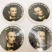 Lot of 4x 2009 American Eagle Silver Dollars