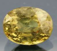 Real! Untreated 1.52ct golden yellow Sapphire