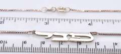 Vintage Italian Sterling Silver Necklace