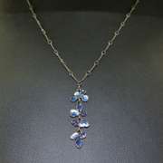 Wisteria Pendant Necklace from Tiffany Studios