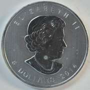 Superb Canada 2014 Arctic Fox Gem BU 1.5 oz pure Silver Coin