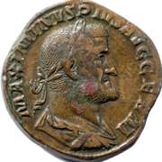 Roman Empire Maximinus 1 235-238 AD Sesterius