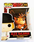 Malcolm McDowell Signed Clockwork Orange Funko Pop! #358 Alex ACOA Witness ITP