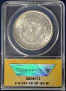 1884-CC Morgan Silver Dollar ANACS MS63