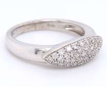 Gorgeous White Gold Diamond Band