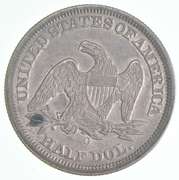 1854-O Seated Liberty Half Dollar