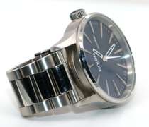 Nixon Sentry Stainless Steel with Blue Dial