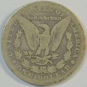 Scarce 1878-CC Morgan Silver Dollar in nice circ.