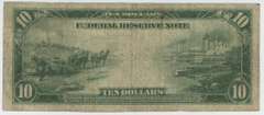 Nicer 1914 Series Large Size $10 Federal Reserve Note (2-B)