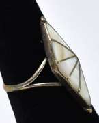 Sterling Silver Mother-Of-Pearl Ring