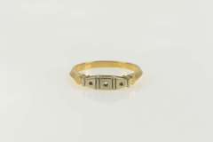 14K Yellow Gold Vintage NOS 1950's Simple Wedding Band Ring