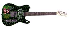 Cheech And Chong Weed 420 Best Buds Up in Smoke Graphics Photo Signed Guitar