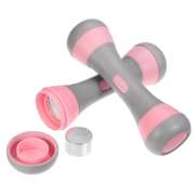 1 Pair 4.4lb Dumbbell Adjustable Yoga Dumbbell