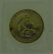 1960 Benjamin Franklin Half Dollar 50C US Coin