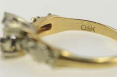 14K Yellow Gold Vintage NOS 1950's 4.4mm Engagement Setting Ring