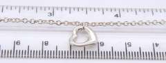 Tiffany & Co Elsa Peretti open Heart Charm Bracelet 11mm