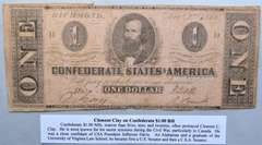 $1 Dec 2 1863 Series CSA Note