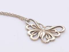 Tiffany & Co Butterfly Pendant on Chain