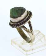 Sterling Silver Green Turquoise Ring