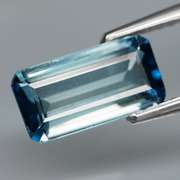 Excellent 2.12ct eye clean London blue Zircon