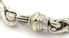 David Yurman Two Tone Wheat Chain Necklace