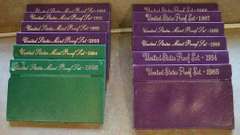 1984-1995 US Proof Sets