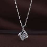Olympic looking Dancing Stone Pendant