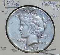 1926-S Peace Dollar circ