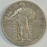 Very sharp 1930 Standing Liberty Quarter in original near Mint