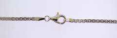 Sterling Silver Beautiful V Necklace With Diamond pave.