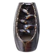 Ceramic Waterfall Backflow Smoke Incense Burner