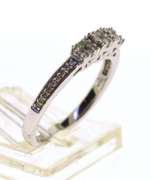 Sterling Silver Diamond Ring
