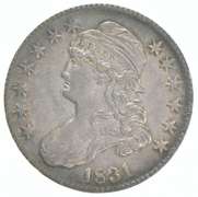 1831 Capped Bust Half Dollar