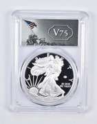 PR69 DCAM 2020-W American Silver Eagle V75 Privy Mark FDOI PCGS