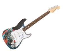 Foo Fighters Dave Grohl Autographed Signed Custom Photo Graphics Guitar ACOA