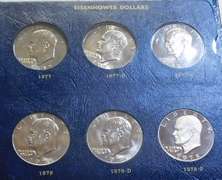 1971-1978 Ike Dollar Set in DeLuxe Album