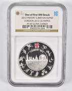 PF69UCAM 2012 Great Britain 5 Pounds Silver 2012 Olympics Piefort NGC