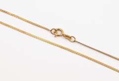Useful 30" 14k Serpentine Link Necklace