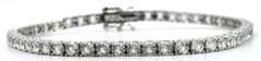 Sterling Silver CZ Bracelet