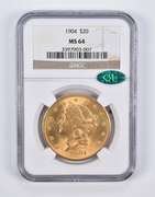 MS64 1904 $20 Liberty Head Gold Double Eagle CAC NGC