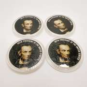 Lot of 4x 2009 American Eagle Silver Dollars