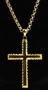Vermeil Cross Necklace