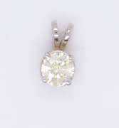 Brilliant White Gold .66ctw Diamond Pendant
