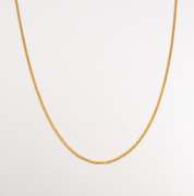 Useful 30" 14k Serpentine Link Necklace
