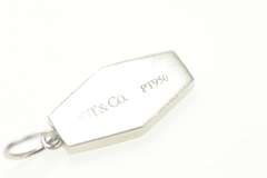 Platinum Tiffany & Co. Diamond New York NY Tag Charm/Pendant