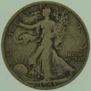 1943-S Walking Liberty Half Dollar US Coin