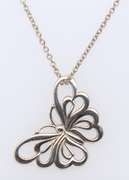 Tiffany & Co Butterfly Pendant on Chain