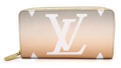 Louis Vuitton Mist Gray Brume Large Zippy by the Pool Edition Wallet