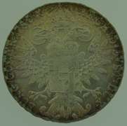 1780 Austria Silver R. Imp. Hu. Bo. Reg. M Theresa Silver Coin